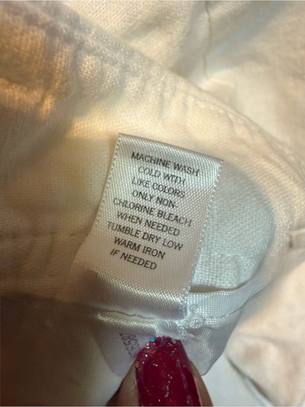 Express White Cuffed Linen-Blend Shorts - Picture 7 of 7
